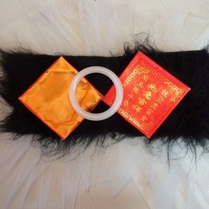 Natural White Jade Bracelet